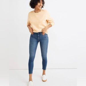 Madewell size 33 Curvy High-Rise Skinny Crop jeans